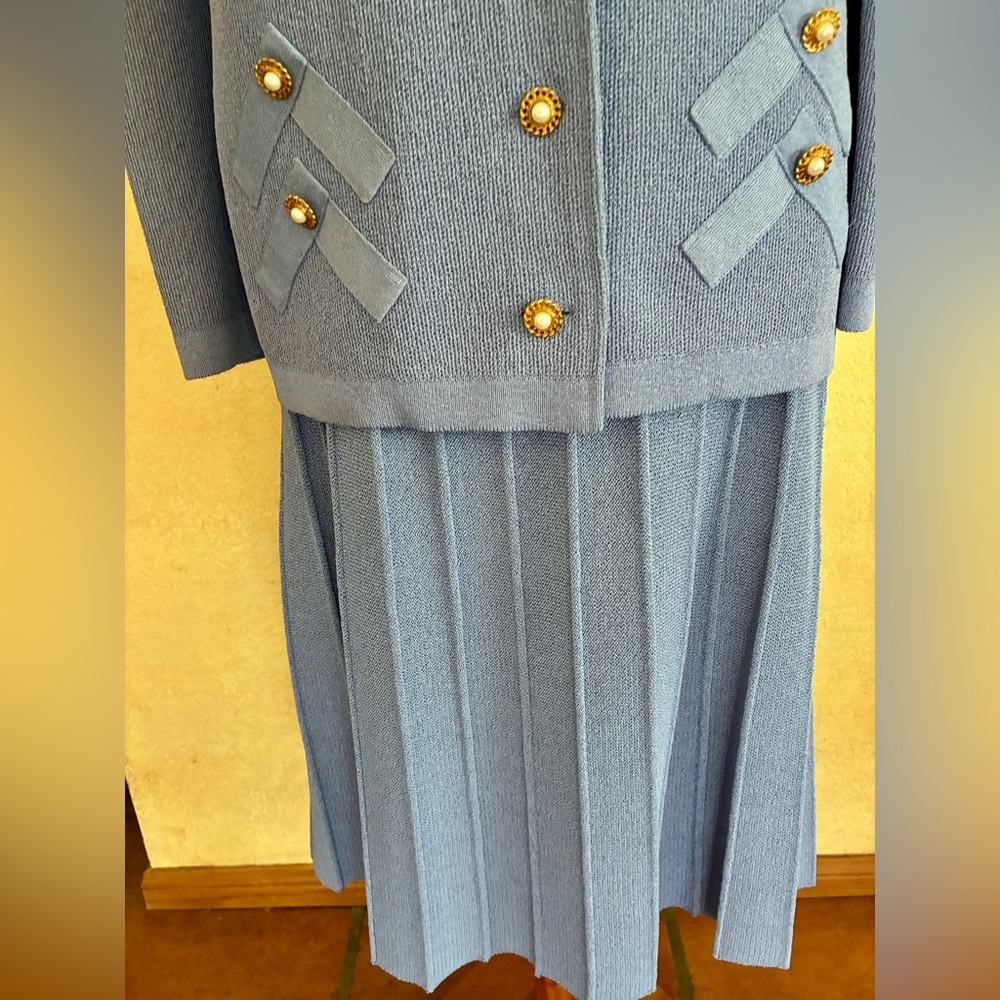 Castleberry Vintage Suit Knit sz 12 80’s - Picture 4 of 10